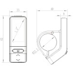 Écran OLED - 5 niveaux d'assistance
